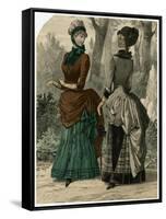 Polonaise Dresses 1882-null-Framed Stretched Canvas