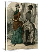 Polonaise Dresses 1882-null-Stretched Canvas