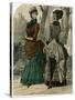 Polonaise Dresses 1882-null-Stretched Canvas