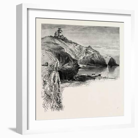 Polpeor, the South Coast, UK, 19th Century-null-Framed Giclee Print