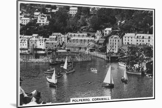 Polperro, Cornwall, 1936-null-Mounted Giclee Print