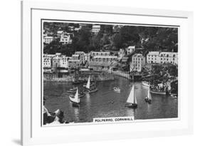 Polperro, Cornwall, 1936-null-Framed Giclee Print