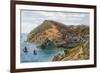 Polperro, from the Cliffs-Alfred Robert Quinton-Framed Giclee Print