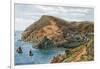 Polperro, from the Cliffs-Alfred Robert Quinton-Framed Giclee Print