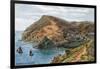 Polperro, from the Cliffs-Alfred Robert Quinton-Framed Giclee Print