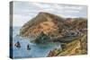 Polperro, from the Cliffs-Alfred Robert Quinton-Stretched Canvas