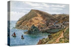 Polperro, from the Cliffs-Alfred Robert Quinton-Stretched Canvas