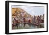 Polperro Harbour-Alfred Robert Quinton-Framed Giclee Print