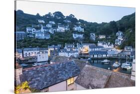 Polperro is a Village with Beautiful Ancient Houses along a Canal-Guido Cozzi-Stretched Canvas