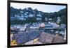 Polperro is a Village with Beautiful Ancient Houses along a Canal-Guido Cozzi-Framed Photographic Print