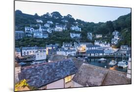 Polperro is a Village with Beautiful Ancient Houses along a Canal-Guido Cozzi-Mounted Photographic Print