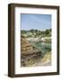 Polperro is a Village with Beautiful Ancient Houses along a Canal-Guido Cozzi-Framed Photographic Print