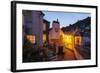 Polperro is a Village with Beautiful Ancient Houses along a Canal-Guido Cozzi-Framed Photographic Print