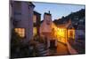 Polperro is a Village with Beautiful Ancient Houses along a Canal-Guido Cozzi-Mounted Photographic Print