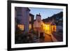 Polperro is a Village with Beautiful Ancient Houses along a Canal-Guido Cozzi-Framed Photographic Print