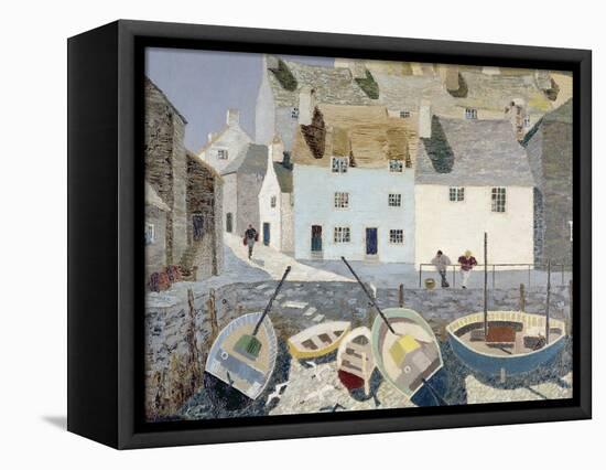 Polperro-Eric Hains-Framed Stretched Canvas