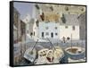 Polperro-Eric Hains-Framed Stretched Canvas