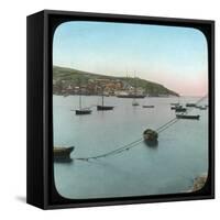 Polruan from Fowey, Cornwall, Late 19th or Early 20th Century-null-Framed Stretched Canvas