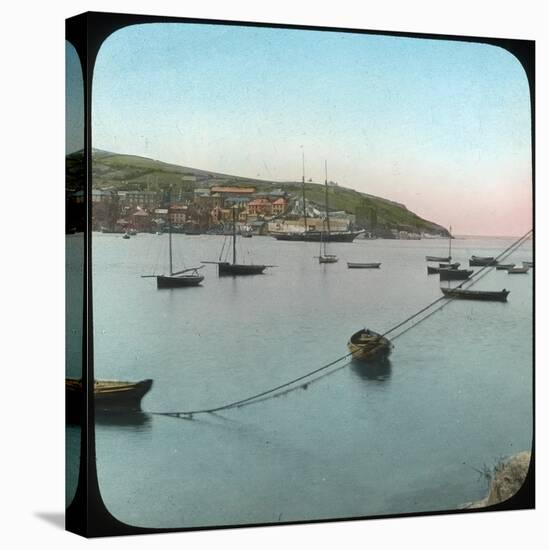 Polruan from Fowey, Cornwall, Late 19th or Early 20th Century-null-Stretched Canvas