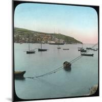 Polruan from Fowey, Cornwall, Late 19th or Early 20th Century-null-Mounted Giclee Print