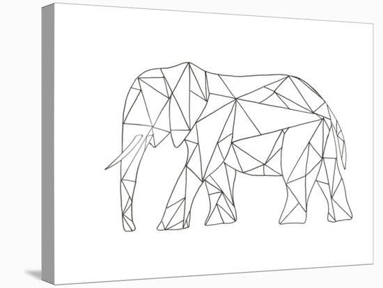 Poly Elephant-Pam Varacek-Stretched Canvas