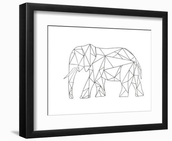 Poly Elephant-Pam Varacek-Framed Art Print