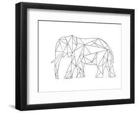 Poly Elephant-Pam Varacek-Framed Art Print