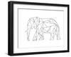 Poly Elephant-Pam Varacek-Framed Art Print