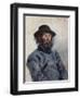 Poly, Fisherman at Belle-Ile, 1886-Claude Monet-Framed Giclee Print