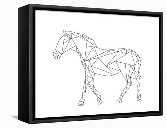 Poly Horse-Pam Varacek-Framed Stretched Canvas