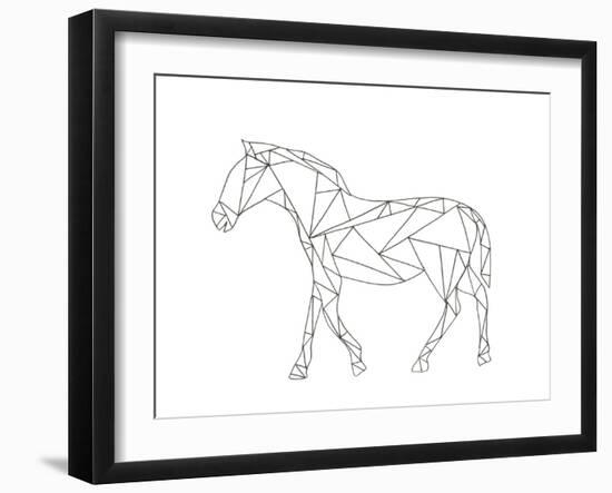 Poly Horse-Pam Varacek-Framed Art Print