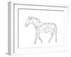 Poly Horse-Pam Varacek-Framed Art Print