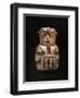 Polychrome Ceramic Anthropomorphic Shaped Vase, from Peru-null-Framed Giclee Print