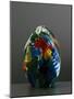 Polychrome Glass Egg-null-Mounted Giclee Print