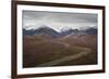 Polychrome Mountain range in Denali National Park, Alaska, United States of America, North America-JIA JIAHE-Framed Photographic Print