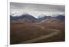 Polychrome Mountain range in Denali National Park, Alaska, United States of America, North America-JIA JIAHE-Framed Photographic Print