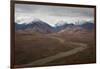 Polychrome Mountain range in Denali National Park, Alaska, United States of America, North America-JIA JIAHE-Framed Photographic Print