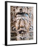 Polychrome Pottery Incense Burner Originating from Mexico-null-Framed Giclee Print