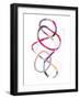 Polychrome Tangle I-Victoria Borges-Framed Art Print