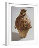 Polychrome Terracotta Vase, from Tsinghai-null-Framed Giclee Print