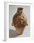 Polychrome Terracotta Vase, from Tsinghai-null-Framed Giclee Print