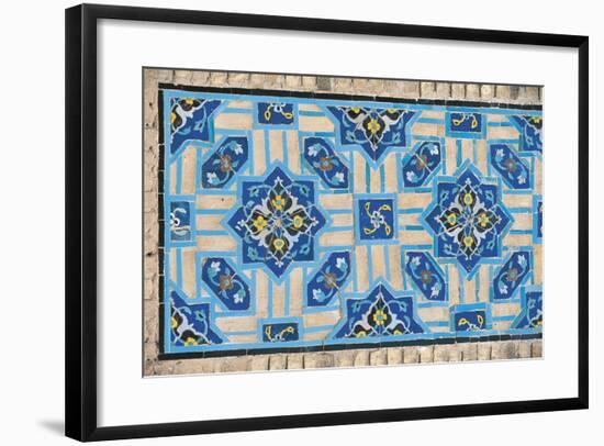 Polychrome Tile Decoration, Imam Mosque-null-Framed Giclee Print