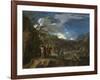 Polycrates and the Fisherman, C.1664-Salvator Rosa-Framed Giclee Print