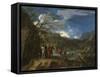 Polycrates and the Fisherman, C.1664-Salvator Rosa-Framed Stretched Canvas