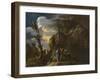 Polycrates' Crucifixion, C.1664-Salvator Rosa-Framed Giclee Print