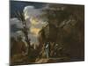 Polycrates' Crucifixion, C.1664-Salvator Rosa-Mounted Giclee Print