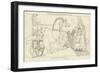 Polydamus Advising Hector to Retire from the Trench-John Flaxman-Framed Giclee Print