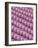 Polyester and Nylon Cloth of Woman's Bodybriefer-Micro Discovery-Framed Photographic Print