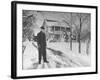 Polygamist Dr. Rulon Clark Allred Who Lives on a 20 Acre Truck Farm-null-Framed Photographic Print