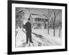 Polygamist Dr. Rulon Clark Allred Who Lives on a 20 Acre Truck Farm-null-Framed Photographic Print